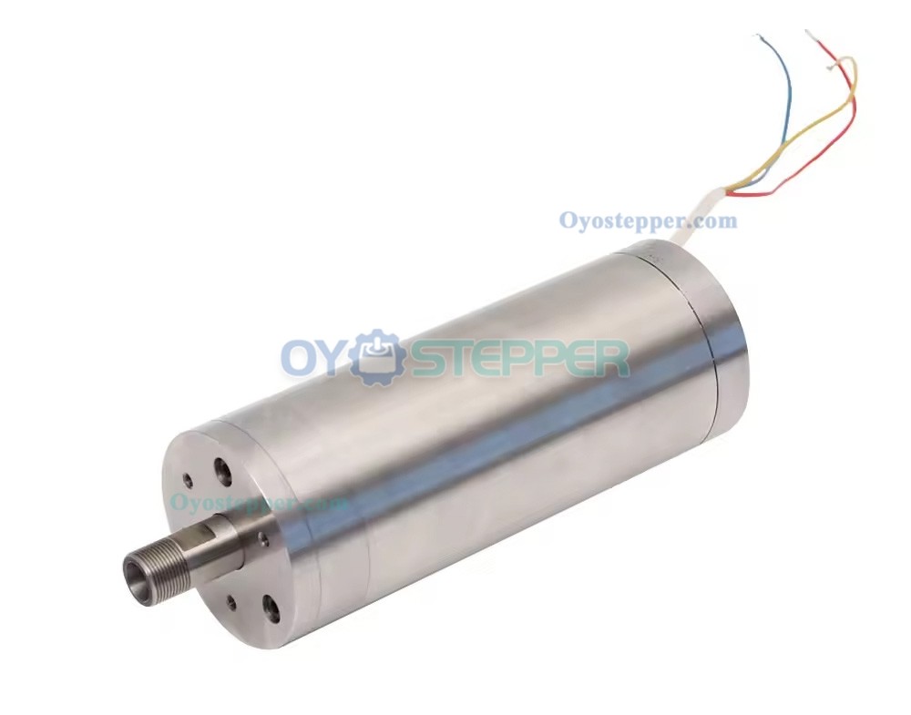 0.3KW 75V 2.5A ER8 48mm Water Cooled Spindle Motor 300W 60000RPM 10000HZ for CNC Router
